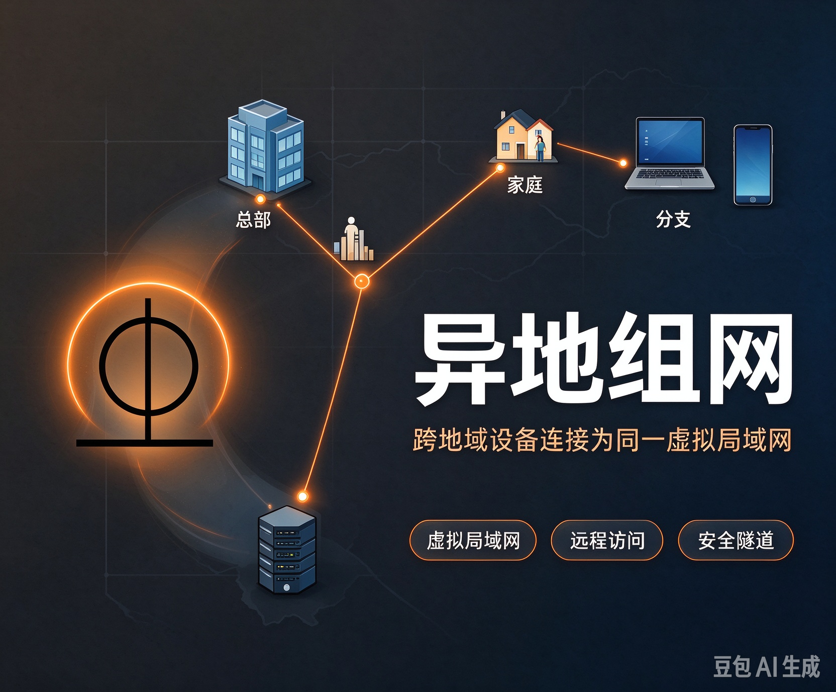 服务器异地组网浅析